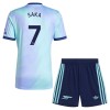 Dječji Nogometni Dres Arsenal Saka 7 Treći 2024-25 Dječji Nogometni Dres Arsenal Saka 7 Treći 2024-25